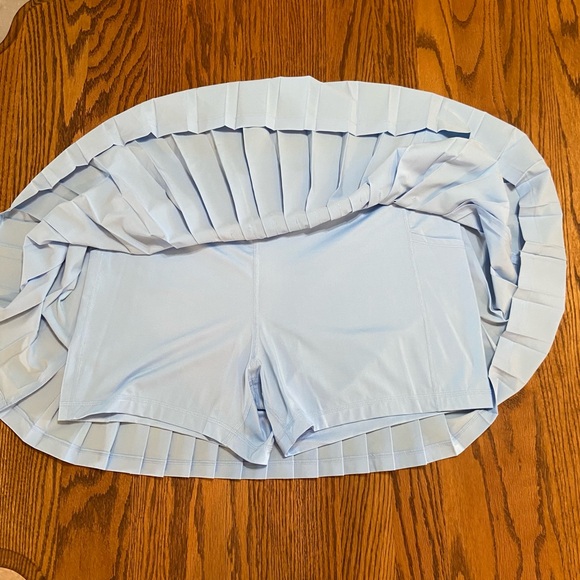 NWT Ideology Plus Size 2X Blue BlueBell Pleated Skort 
Style 100141849WN - Picture 3 of 7